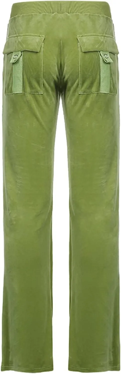 Y2K Women Graphic Print Baggy Jogger Sweatpants with Pockets Elastic Waist Drawstring Lounge Athletic Trousers